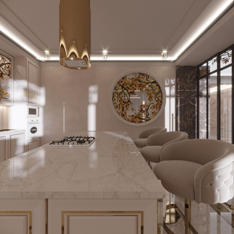 Дизайн таунхауса 100 кв. м в Куркино