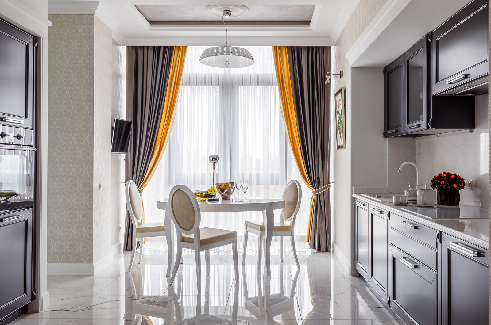 Интерьер квартиры в стиле эклектика