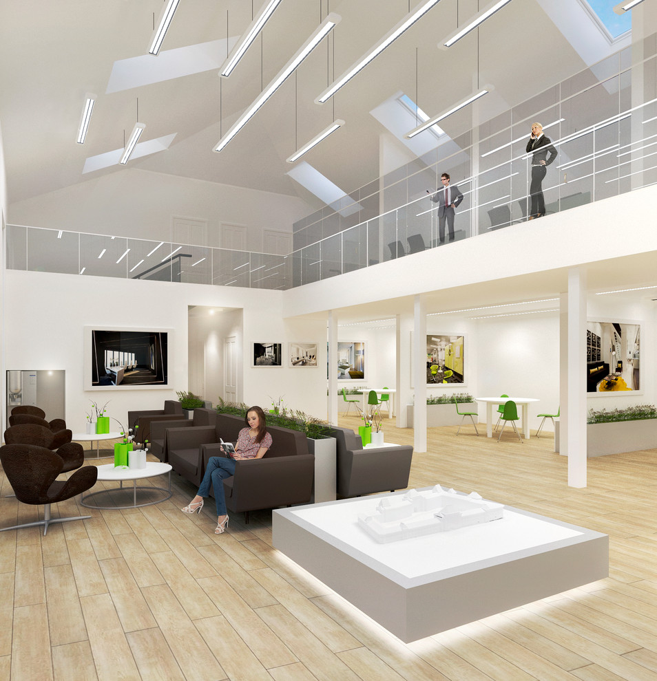 Обложка проекта: Визуализация офиса продаж