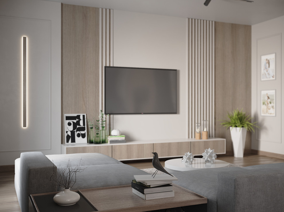 Дом в г. Кемерово (гостиная)