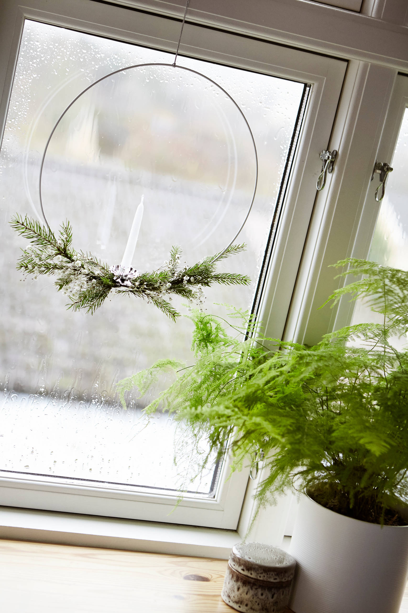 Houzz Дания: Сканди-шик —новогодний декор из природных материалов