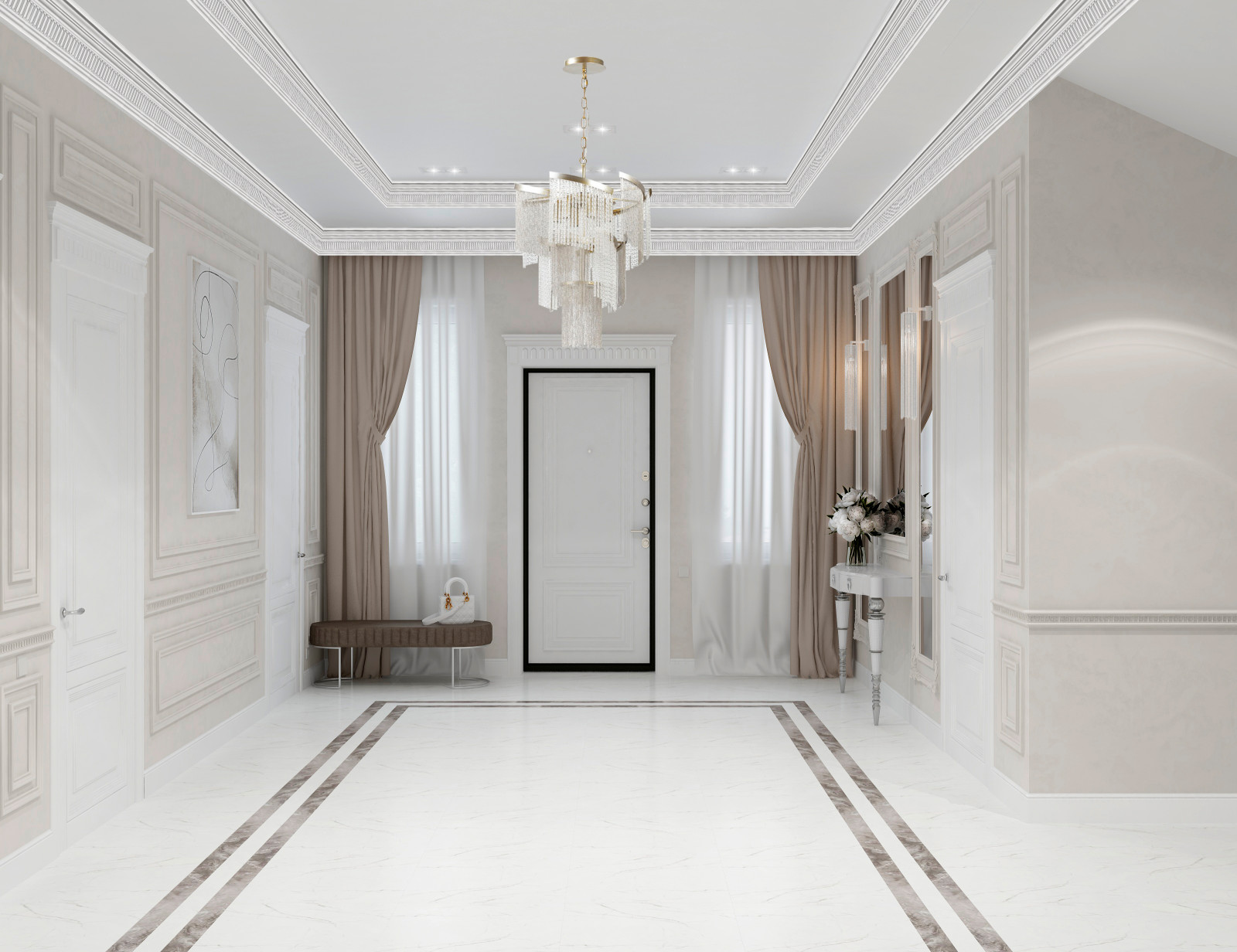 Частный дом в классическом стиле