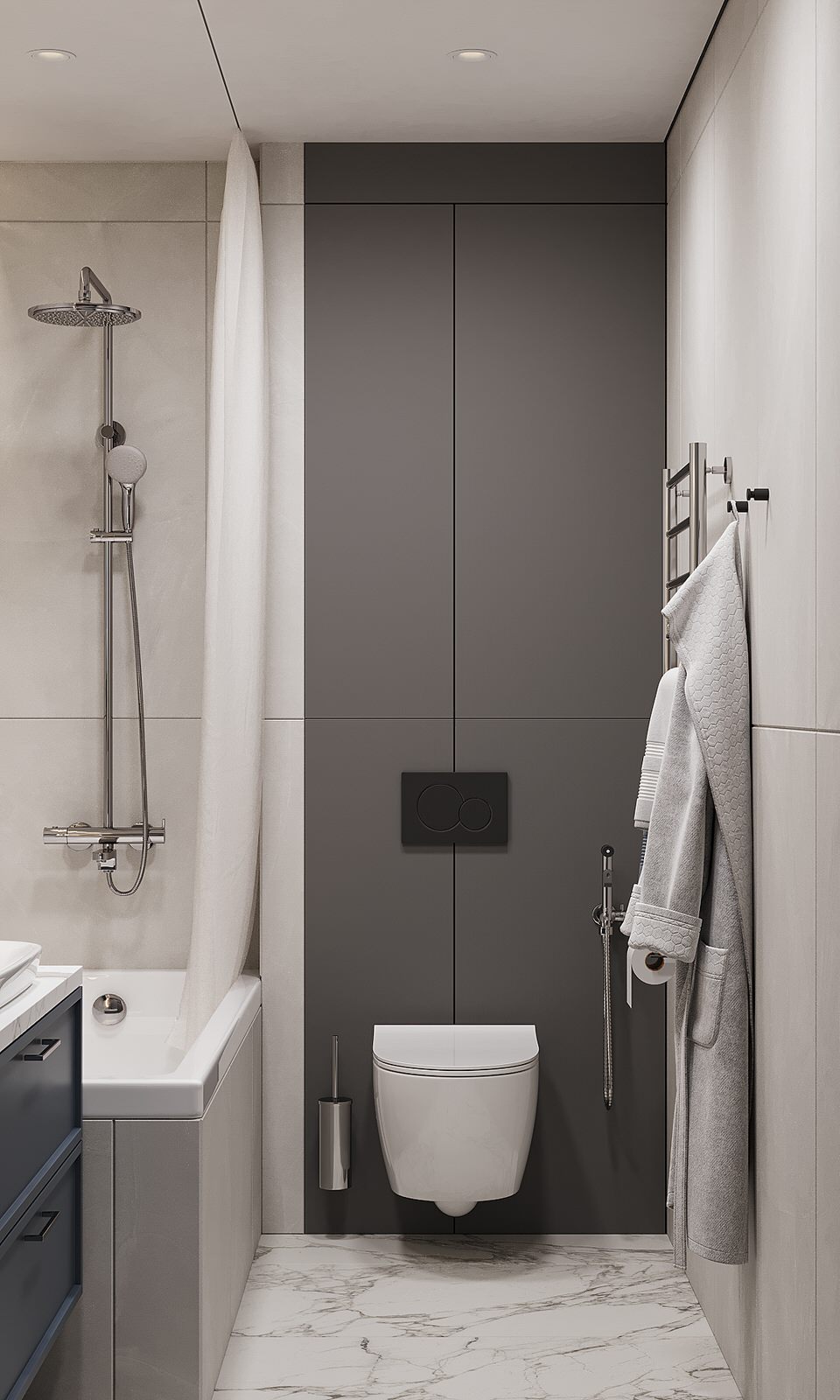 Дизайн-проект квартиры 62 м2 г. Ярославль