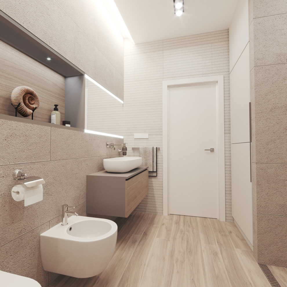 Дизайн-проект интерьеров помещений загородного дома, проектируемая площадь 70,0