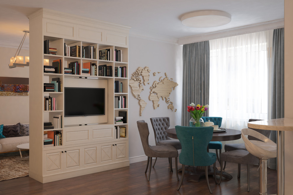 Обложка проекта: 3d визуализация 2х комнатной квартиры для молодой пары