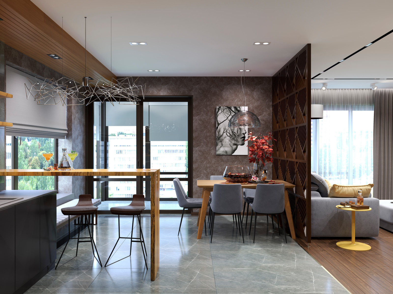 Квартира для молодого человека ЖК Геометрия