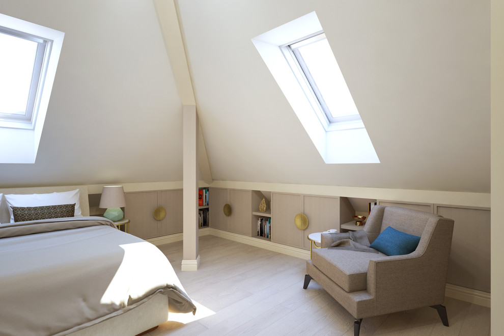 Спальня на мансарде
