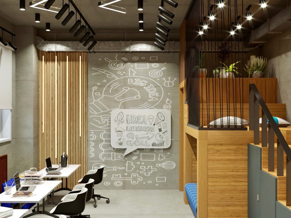 Обложка проекта: Визуализация офис