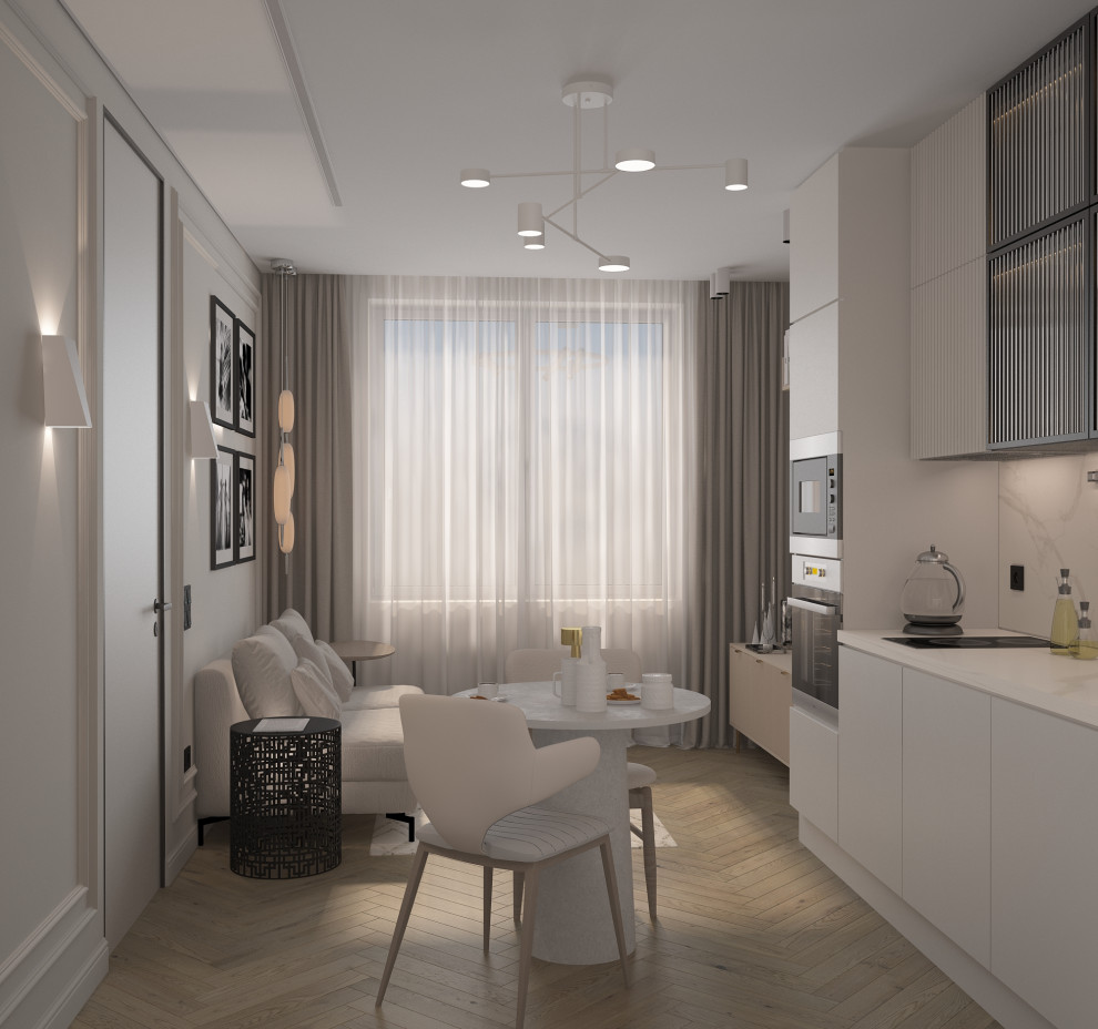 Проект однокомнатной квартиры 45 кв.м.