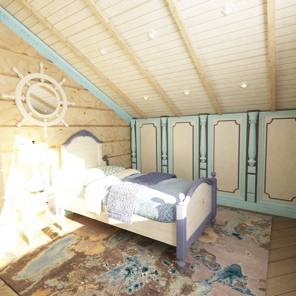 Интерьер загородного дома в стиле русско-европейское кантри