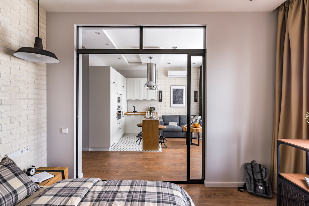 Студия 38м2 в стиле лофт для сдачи в аренду