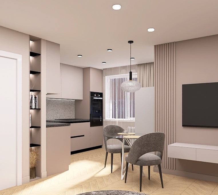 Обложка проекта: Квартира на Сысоева в г. Хабаровске