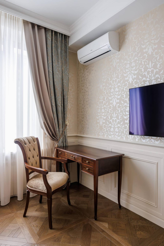 Дизайн и ремонт квартиры на 1ой Тверской-Ямской улице — Игра в классику