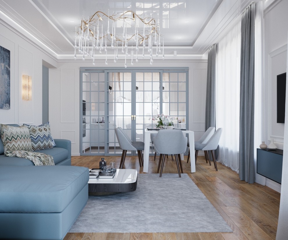 Обложка проекта: Гостиная в современной классике г.Бузулук.