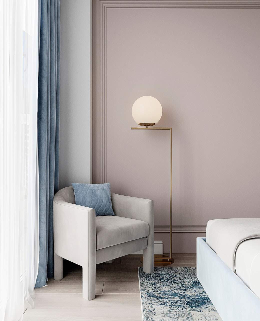 Дизайн-проект квартиры 48кв.м