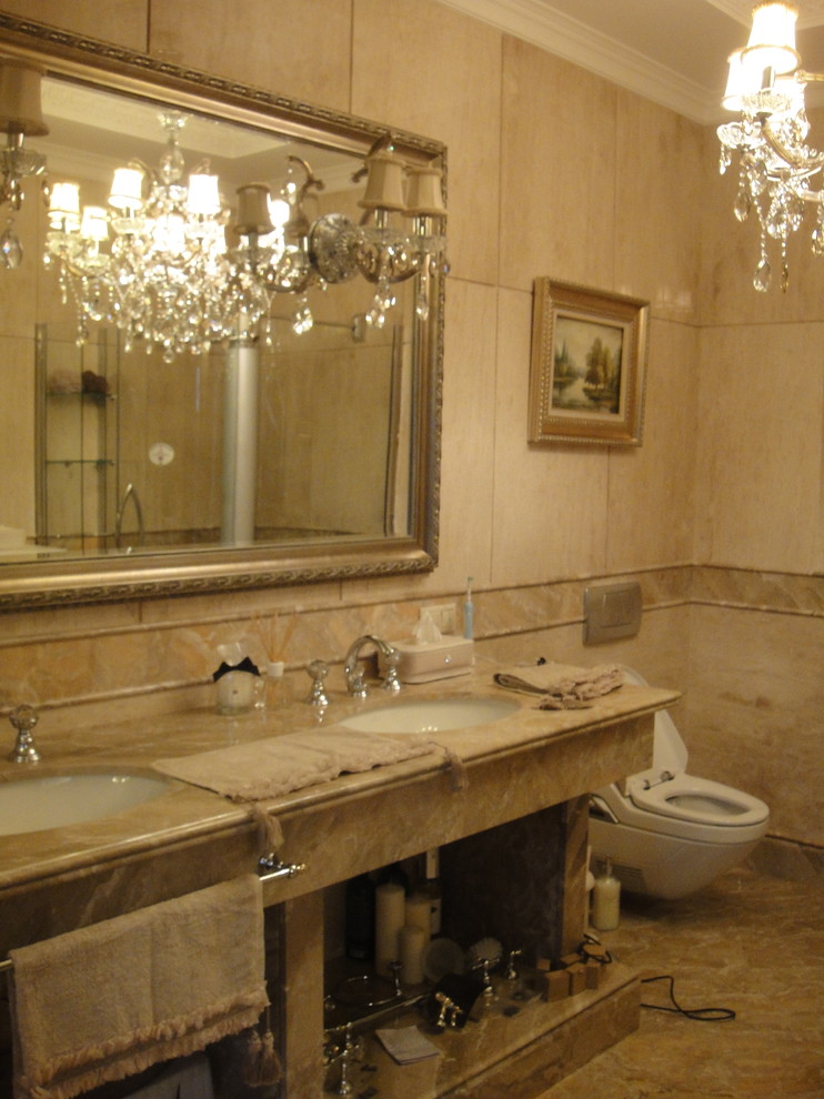 Обложка проекта: Ванная комната мрамор Breccia Oniciata