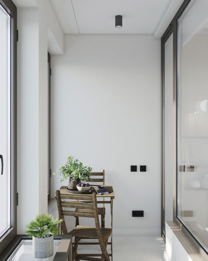 Под тенью пальмы на берегу Финского залива