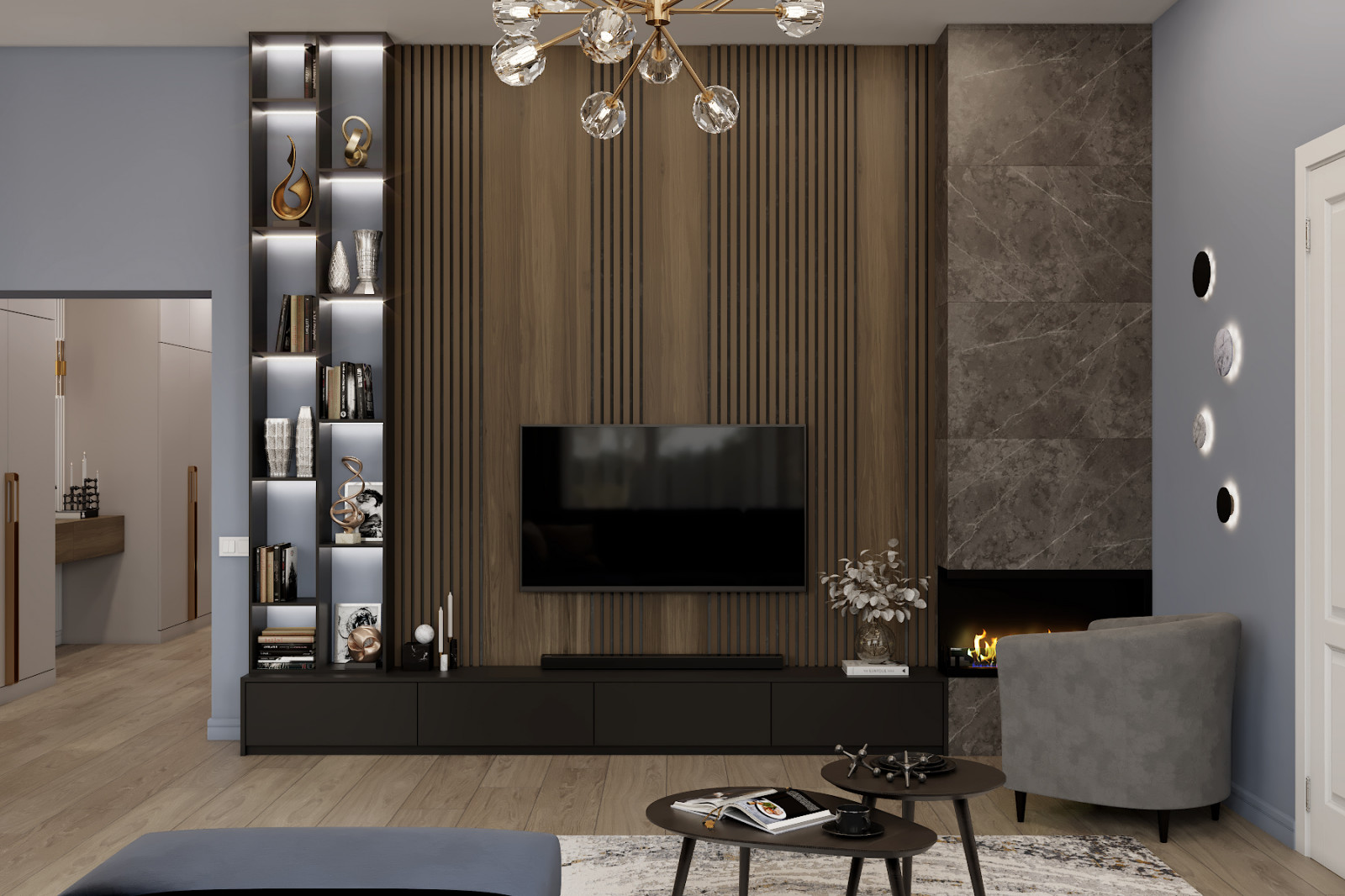 Шоколадное настроение, 133 м2