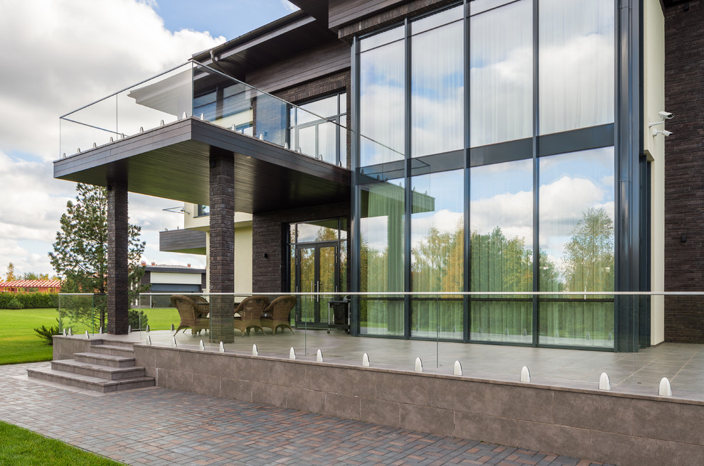 Загородный дом в посёлке Монтевиль - экстерьеры