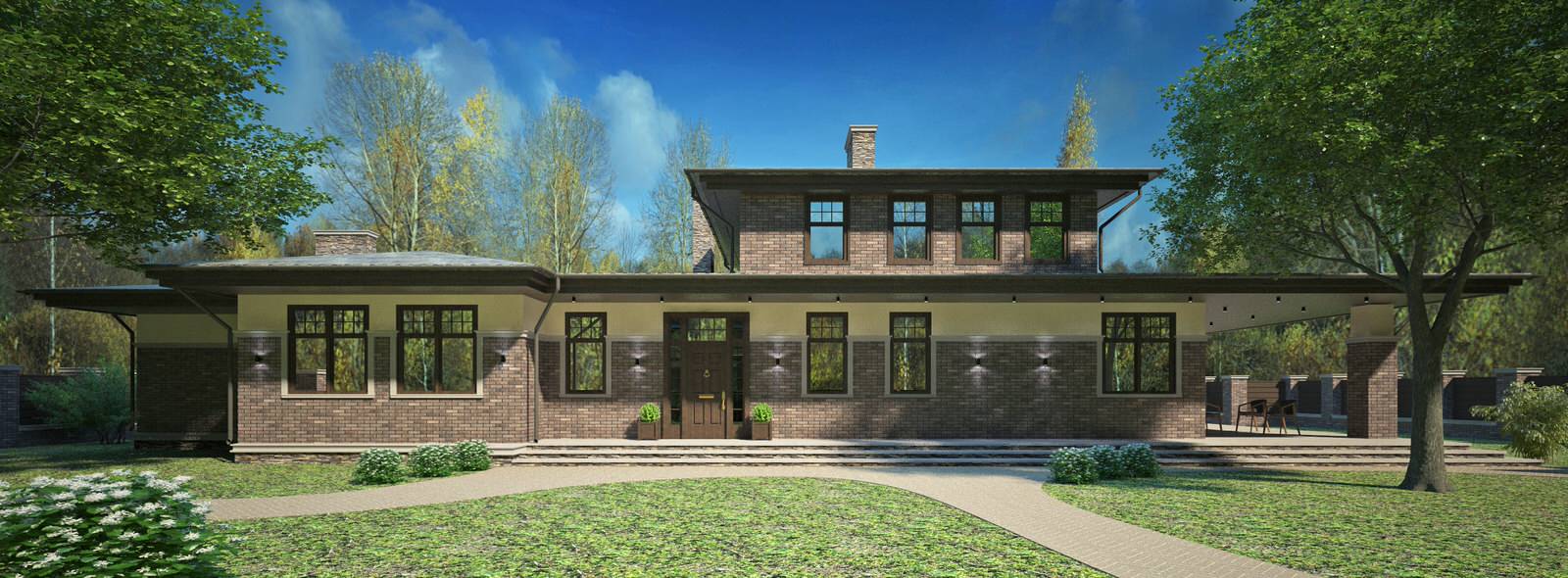 Обложка проекта: Дом Белоозерск