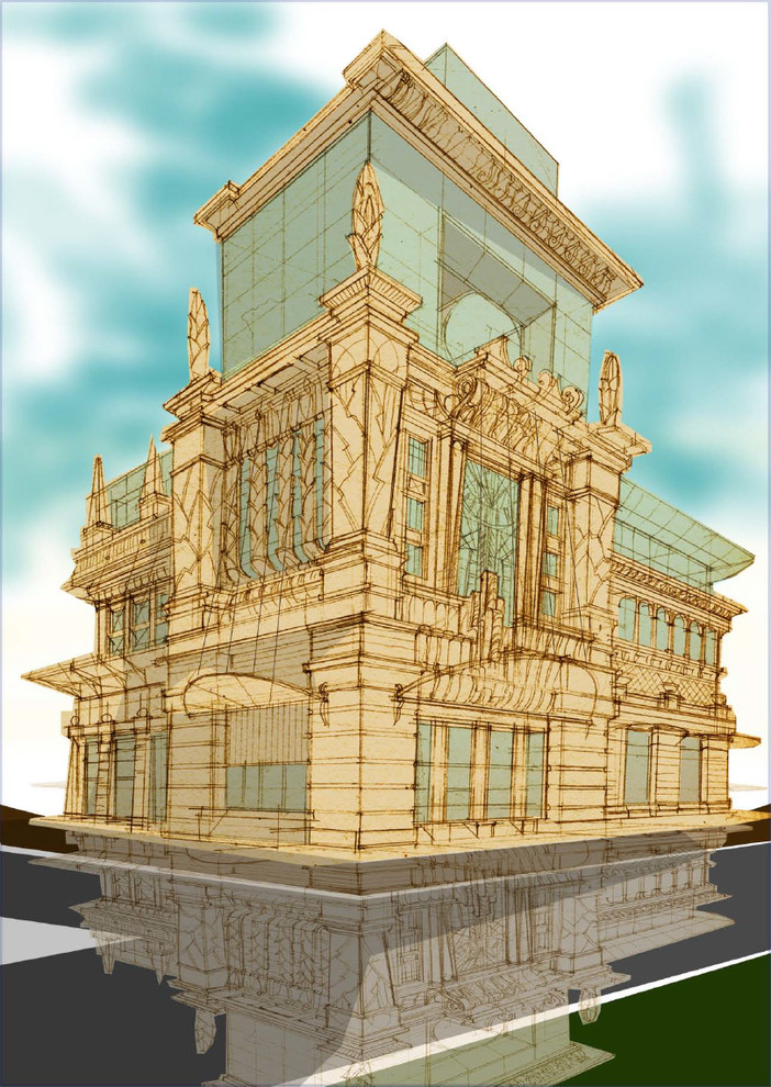 Эскизы - архитектура