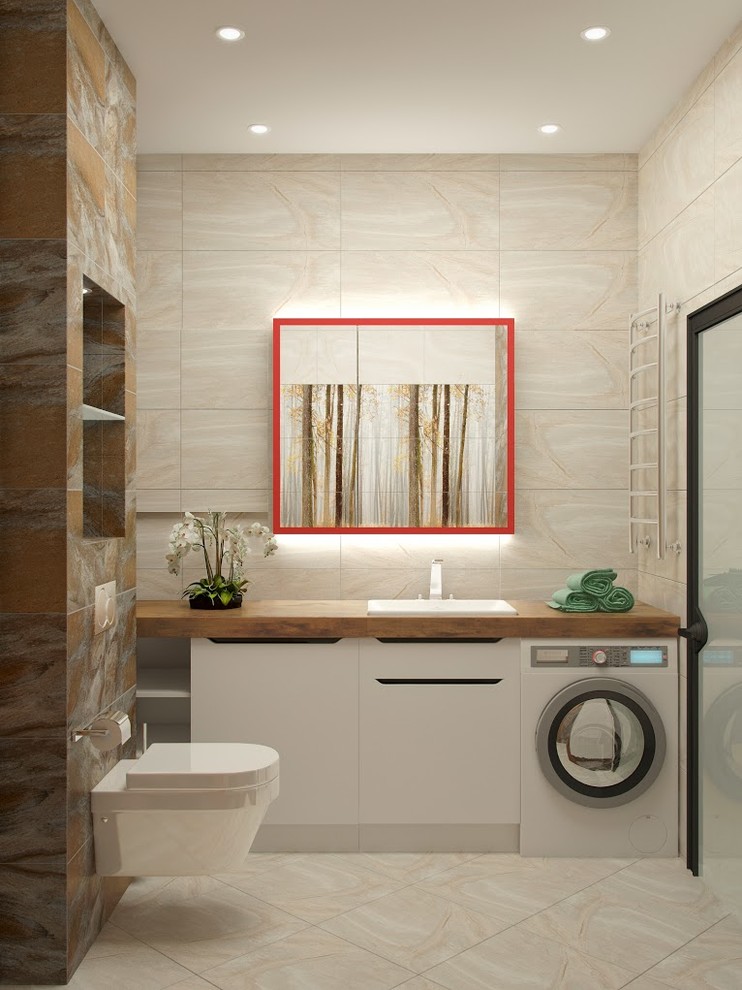 Дизайн-проект ванной комнаты от «Strekoza Design»