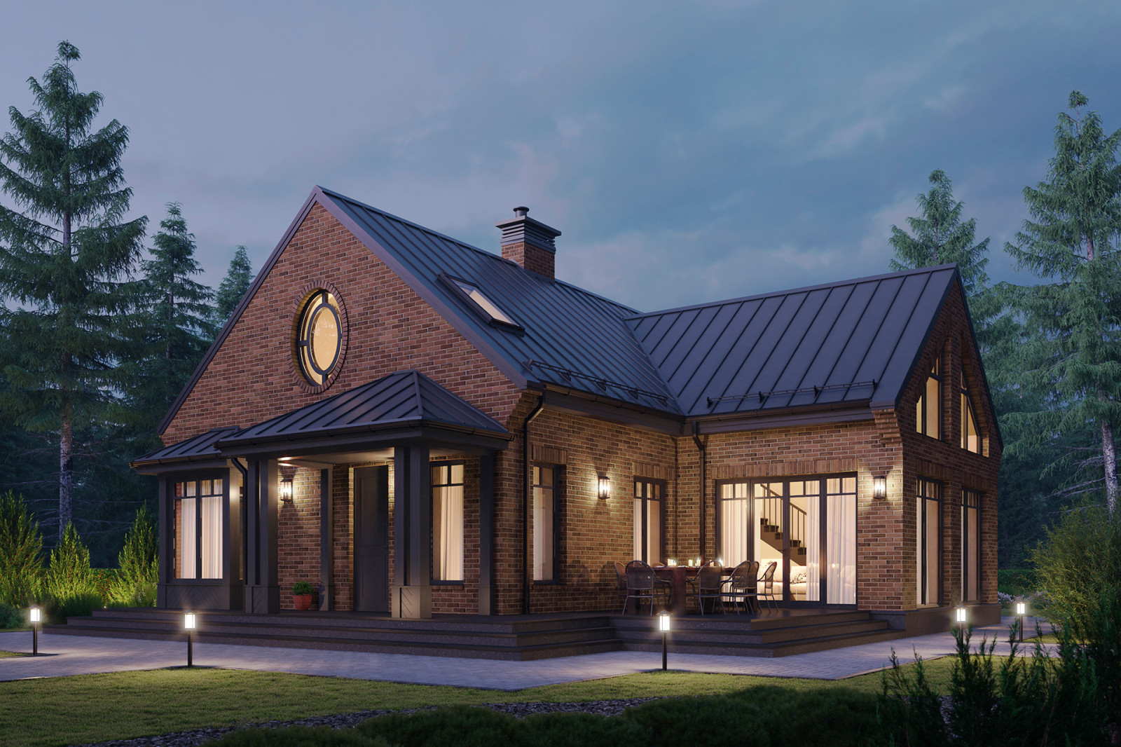 Дом в английском стиле AV336