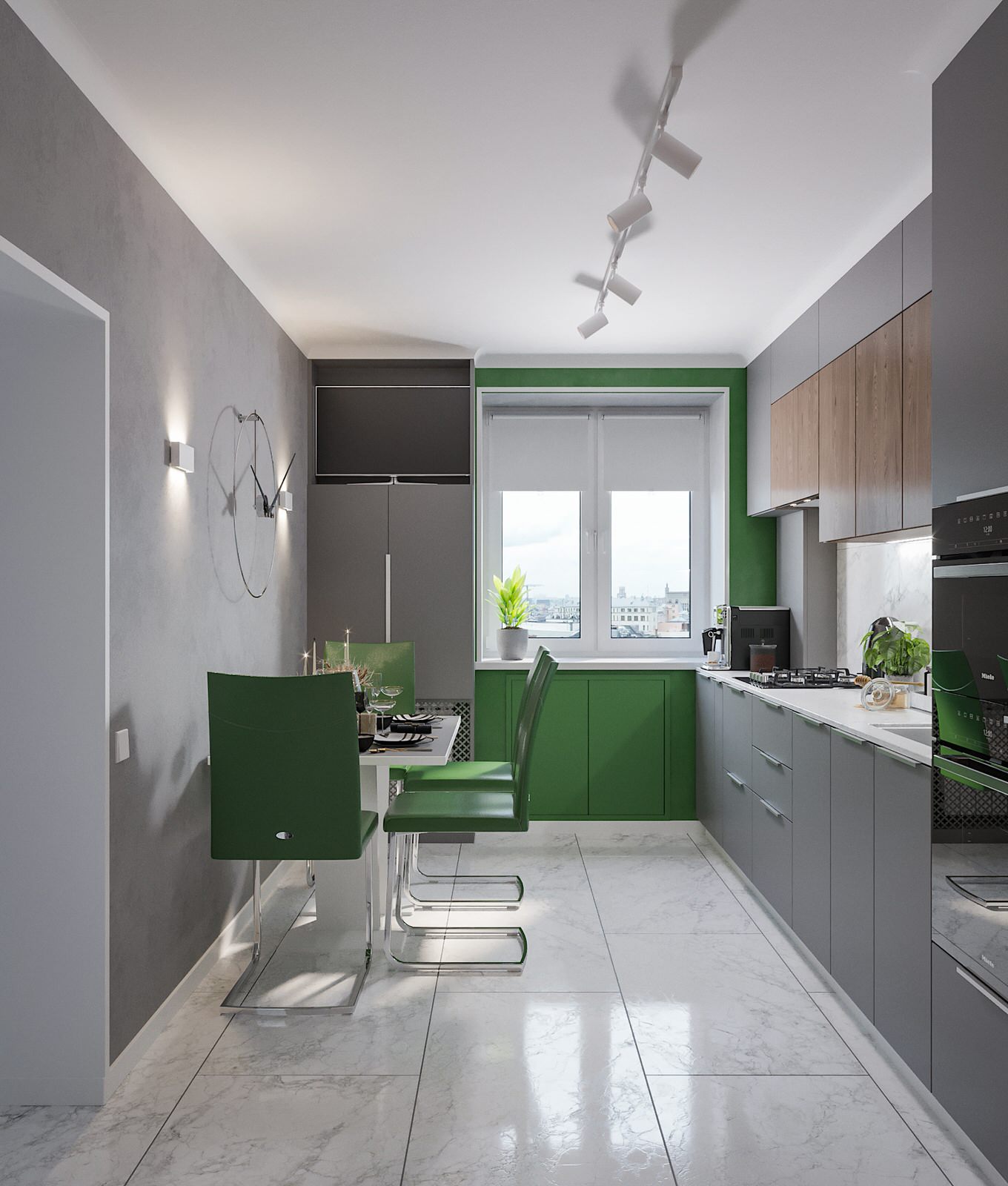 Кухня и ванна в современном стиле!