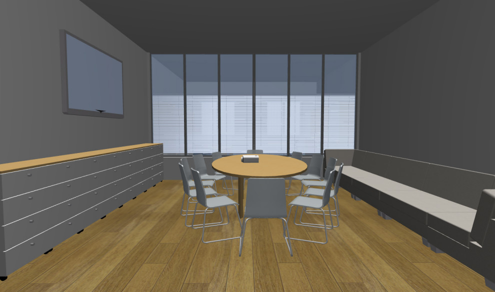 Обложка проекта: Соцзащита.  Дизайн-проект интерьеров отдела социальной защиты г.Краснознаменска.