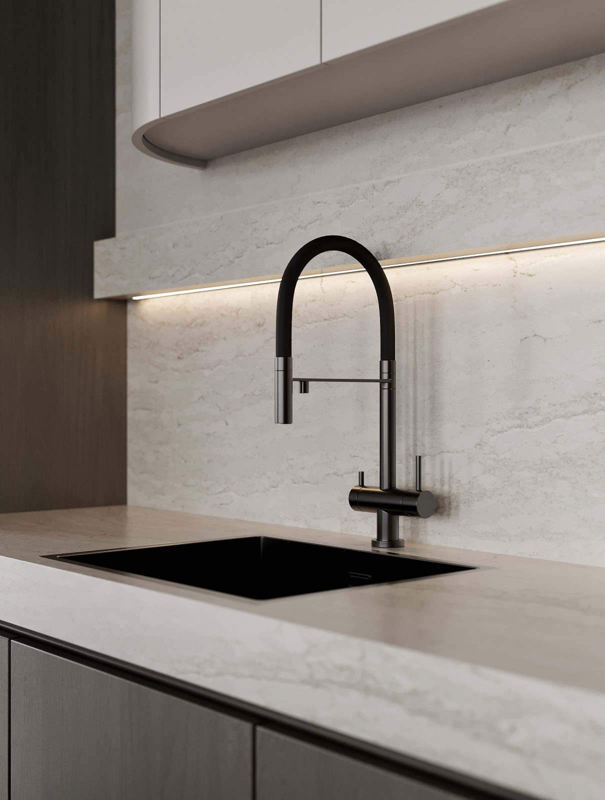 Просторная кухня-гостиная