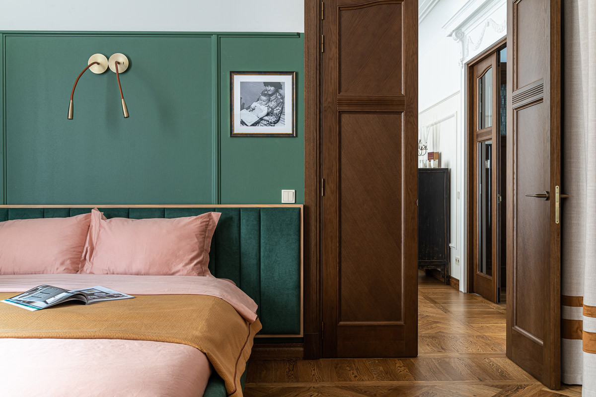 Квартира в стиле mid-century в Санкт-Петербурге