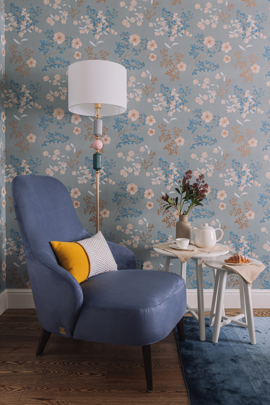 Трехкомнатная квартира в традиционном стиле