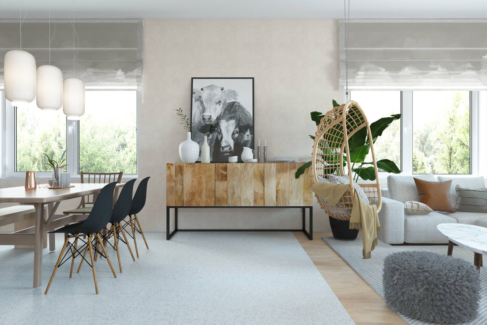 Двухэтажный дом площадью 140м2