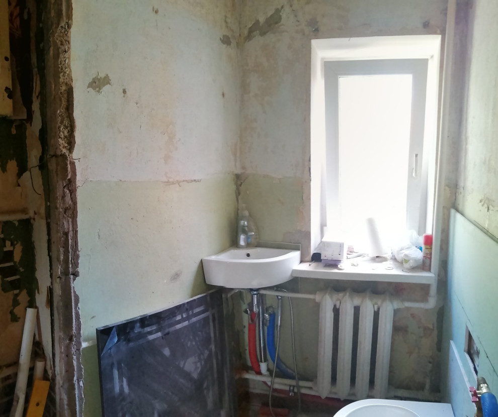 Маленькая однушка в старом фонде "ДО и ПОСЛЕ"