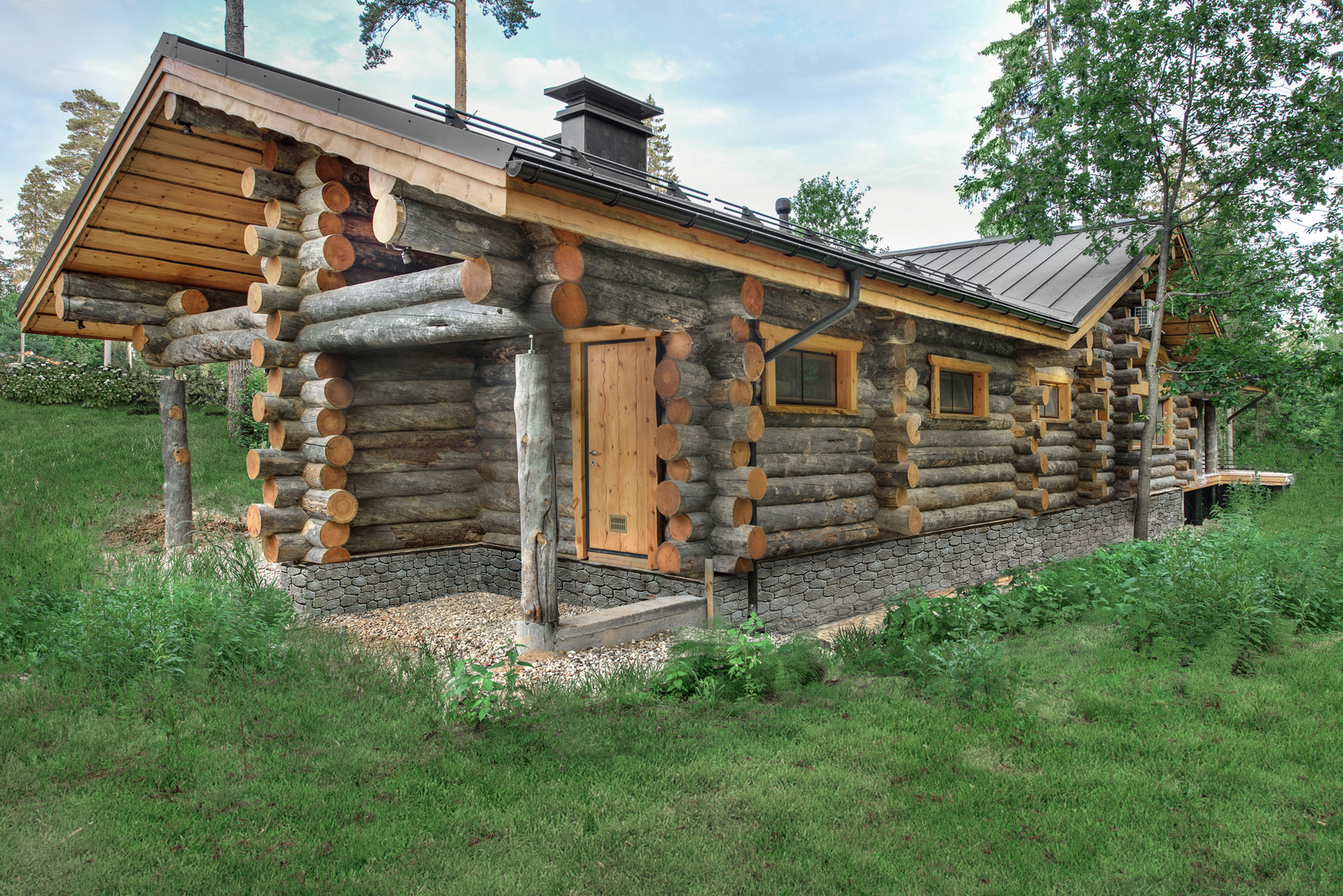 Отмостка вокруг дома: Как декорировать