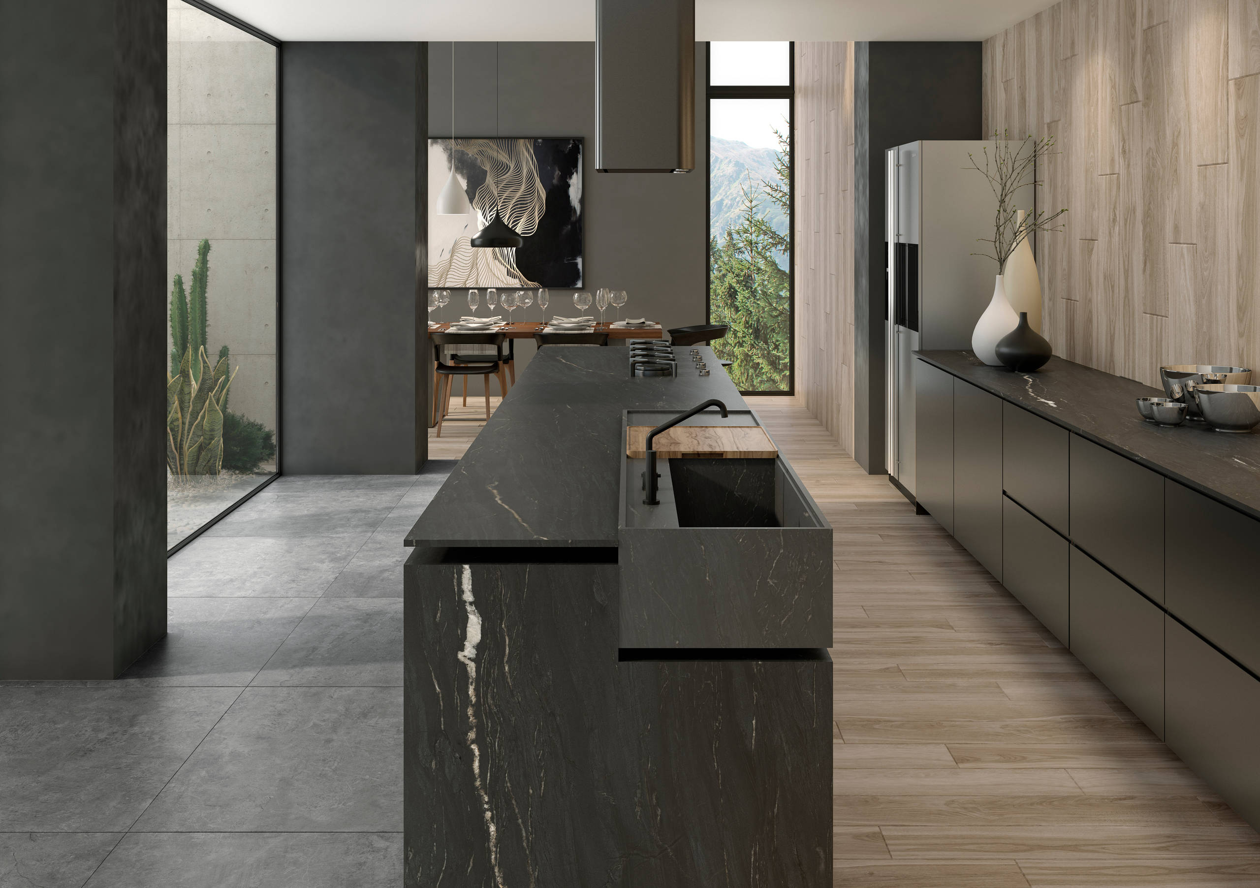 Тренды: Плитка и керамогранит на выставке Cevisama 2019