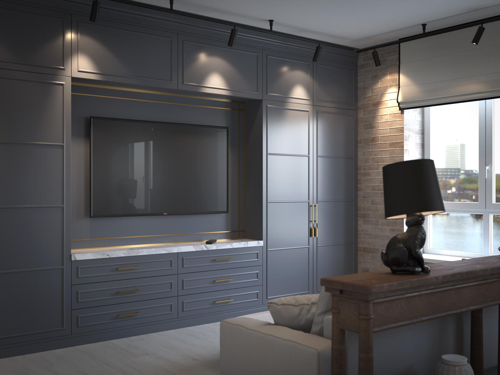 Обложка проекта: Квартира с оттенками лофта