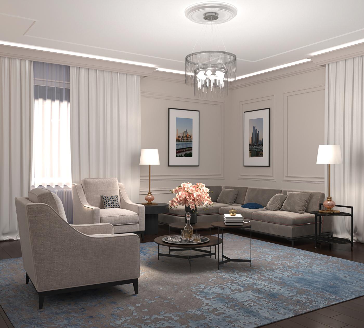 Интерьер частного дома