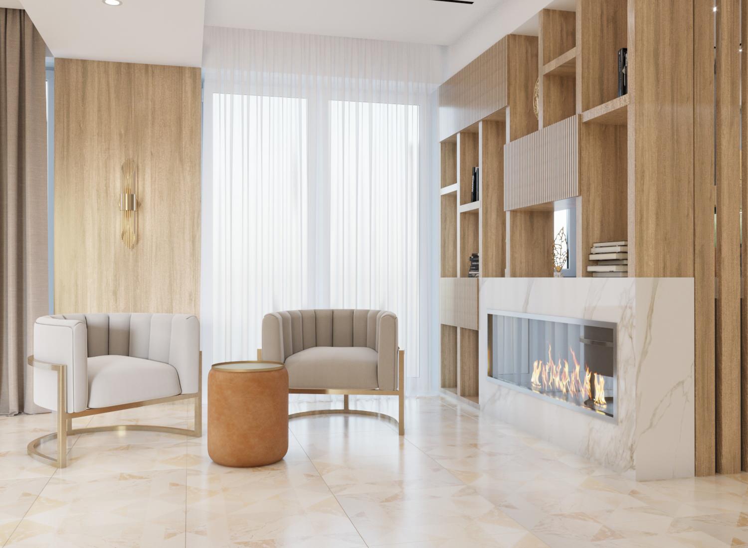 Интерьер загородного дома