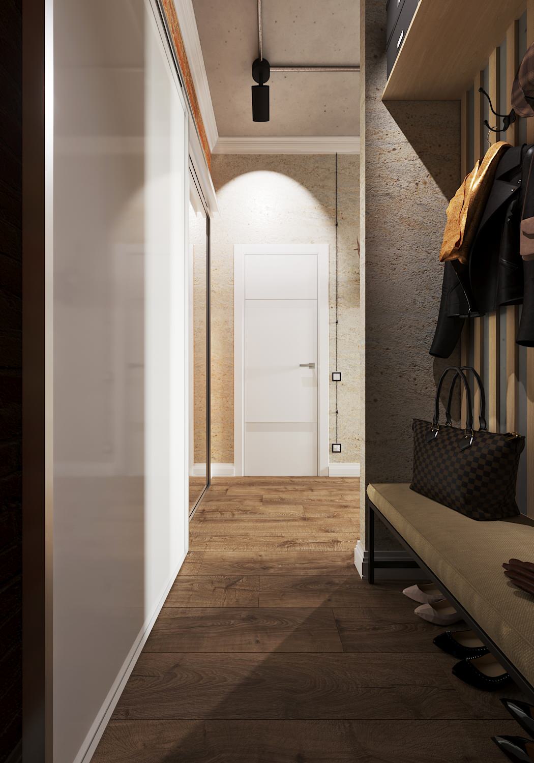 Квартира в стиле лофт в ЖК Новая высота