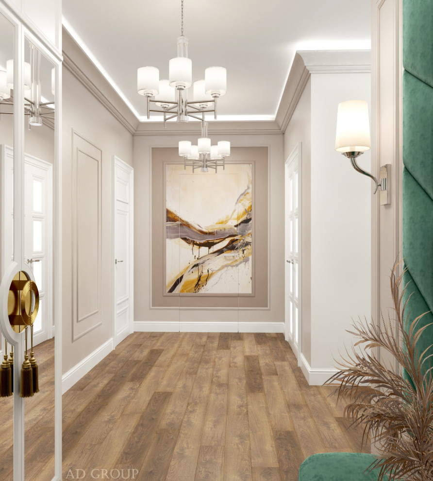 Квартира 105 м2 Современная классика