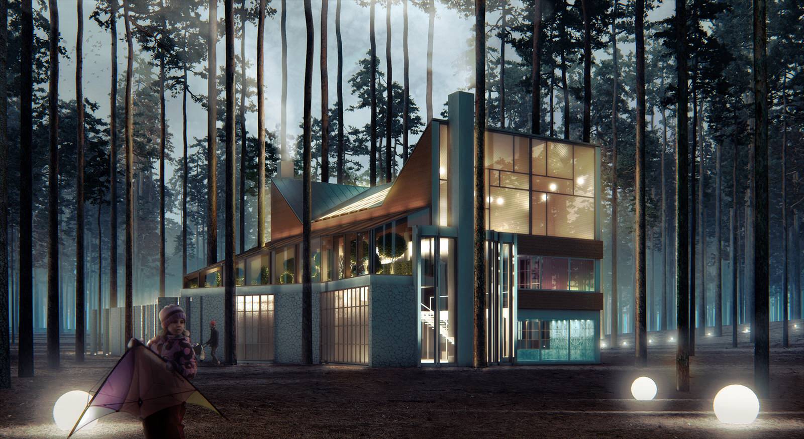 Обложка проекта: Частный жилой дом в г.Королёве