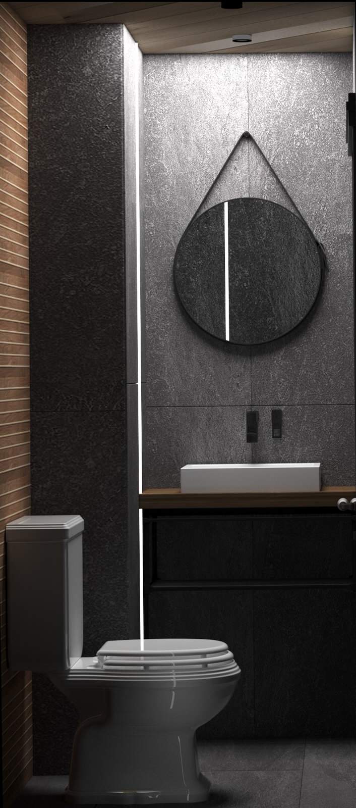 Баня в стиле Лофт