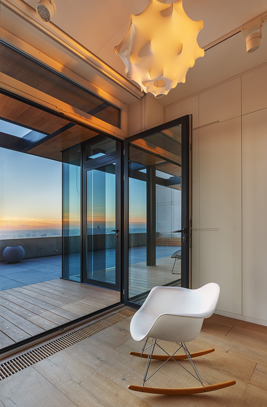 Квартира с панорамным видом на Москву