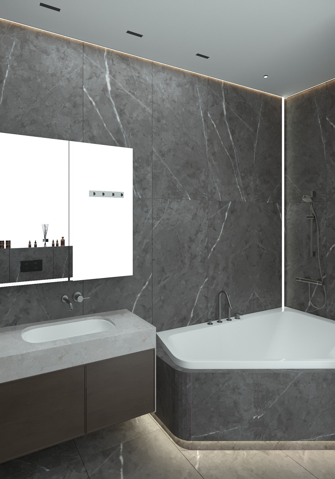 Обложка проекта: Космическая ванная комната