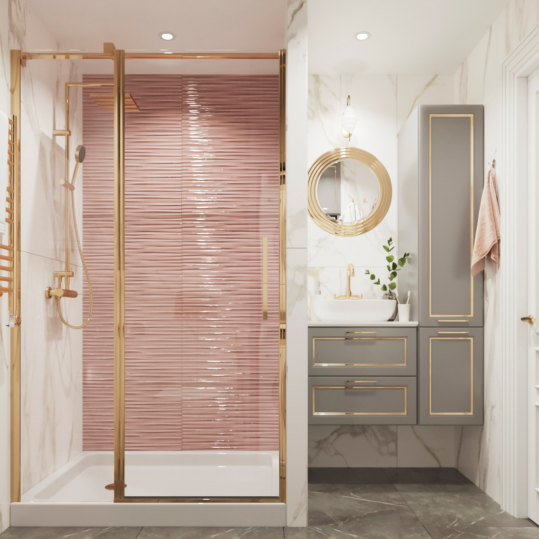 Дизайн однокомнатной квартиры 37 м2