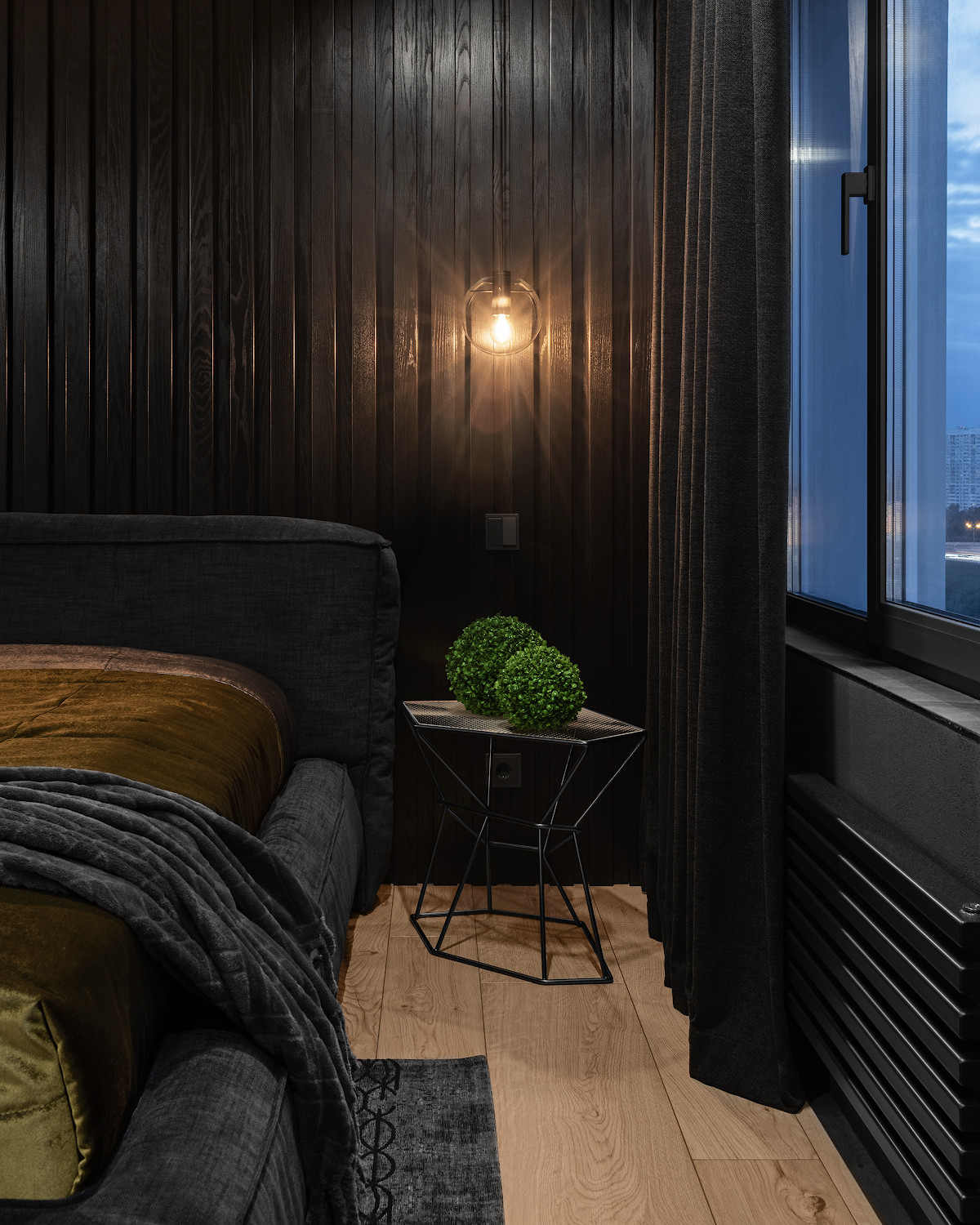 Black mood. Realization