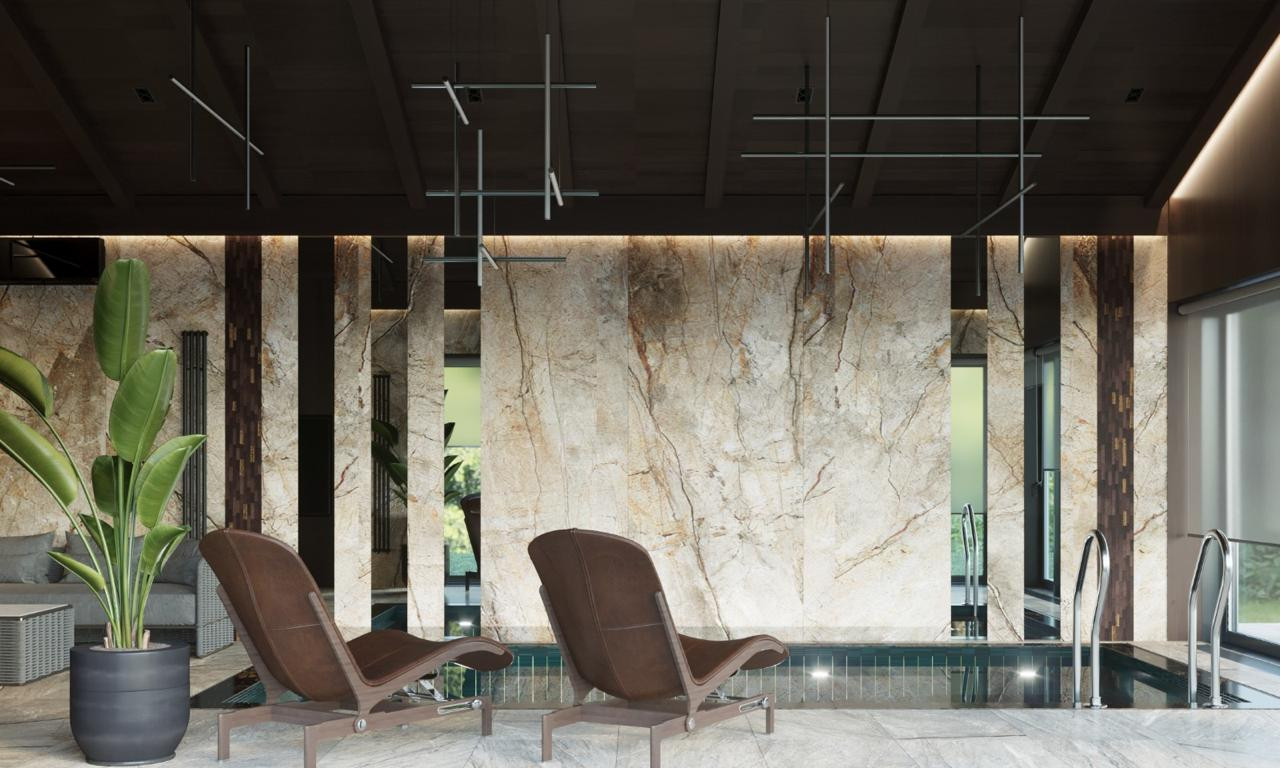 Бассейн на частной вилле