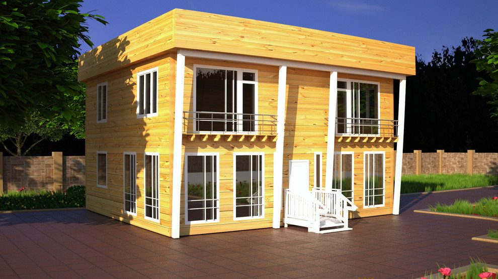 Обложка проекта: Визуализация проекта частного дома