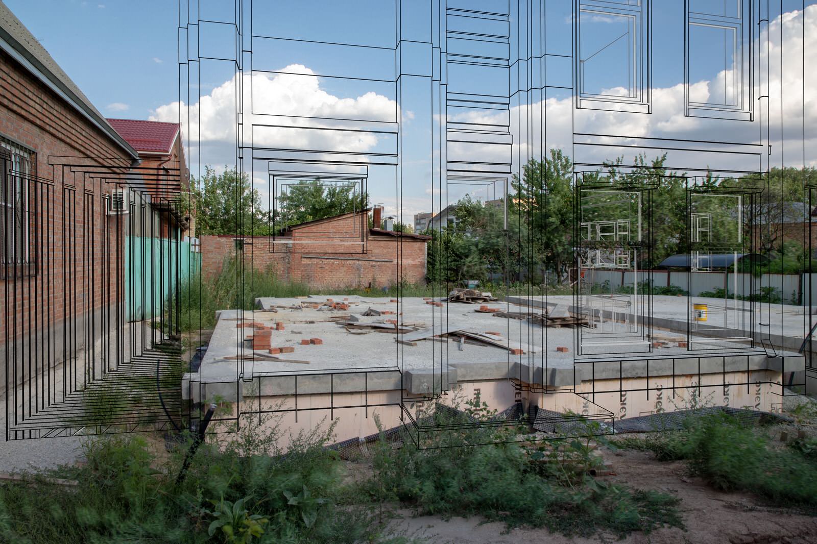 Обложка проекта: Дом на маленьком участке